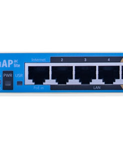 MikroTik hAP ac Lite 5 Port Ethernet 750Mbps WiFi 5 Router
