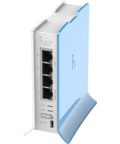 MikroTik hAP Lite Tower 4 Port Ethernet 300Mbps WiFi 4 Router