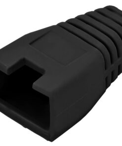 Linkbasic Black Boots RJ45