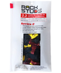 Rackstuds 2.2mm 20 Pack Red