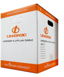 Linkbasic 305m Box Cat6 Solid Grey UTP Cable