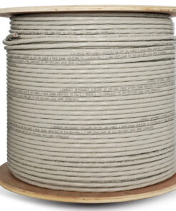 Linkbasic 305m Drum Cat6a Solid Grey UTP Cable
