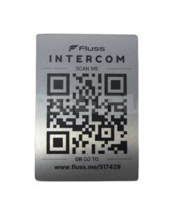 Fluss Smart Intercom - A5 QR - AV