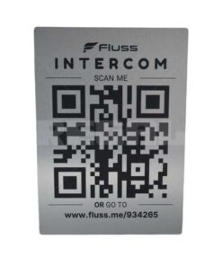 Fluss Smart Intercom - A6 QR - AV