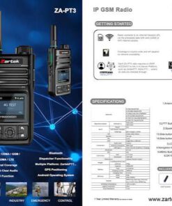Zartek ZA-PT3 IP GSM 2Way Dispatch Softw