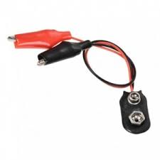 9V BATTERY CLIP WITH LEAD