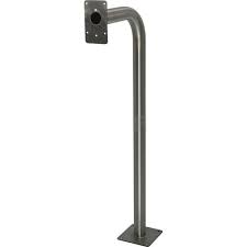 Gooseneck with Base Plate Stainless 316
