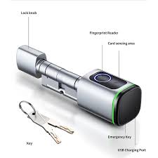 Smart Cylinder Lock C121N- FP- BLE& WIFI