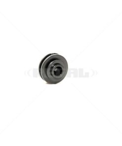 Insulator - 4mm Black Flat Bar