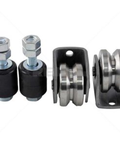 Gate Wheel Kit - 60mm - V-Profile