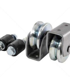 Gate Wheel Kit - 80mm E/Plated