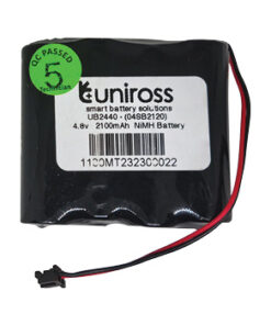 Battery 4.8V 2.5AH NIMH