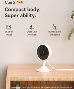 IMOU CUE2 2K (3MP) AI Indoor Wi-Fi Security Camera