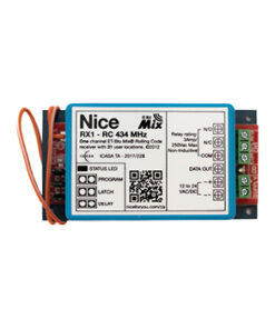 ET Blue Mix Receiver 1 Ch Rolling Code