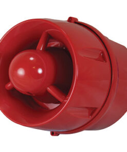 CAST Hi-Output IP55C protected 100dB(A) Wall Sounder (deep base) Red