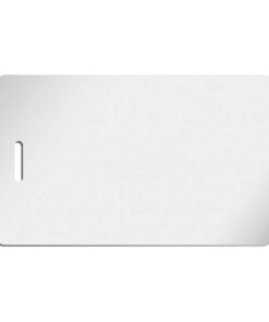 Credit card ISO print quality, with clip slot, 12 month guarantee