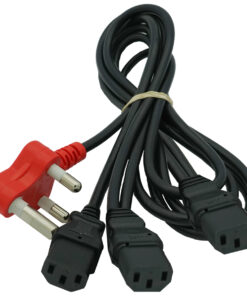 Dedicated 3 Way IEC Power Cable