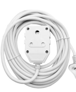5M 10A Extension Cord with Double Coupler