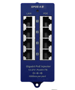 4 Port Gigabit Passive PoE Injector