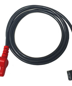 1.8m Right Angled IEC Power Cord With Dedicated Plug Top