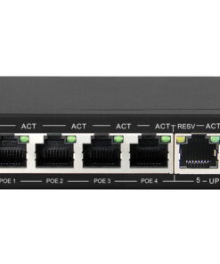 Scoop 6 Port Fast Ethernet 4 PoE 60W Switch
