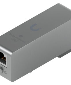 Ubiquiti UniFi 10Gbps PoE++ Single Port Din Rail Ethernet Surge Protector