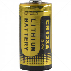 Batt Lithium 3V CR123A for WL Detectors