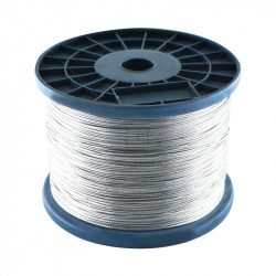 Braided Wire - Galv 1.2mm / 5Kg Reel