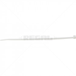 Cable Tie Med 200 x 4.8mm White 100 Pk