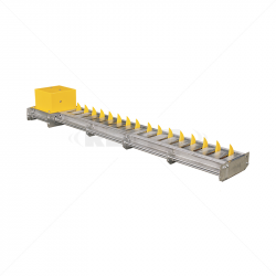 Claws Spike Syst 4.5m Ind Drv Flush Mnt