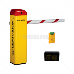 Centurion Traffic Barrier SECTOR II Boom 6m 430SS Incl Loop Det + Pole