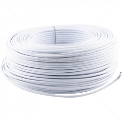 Comms - 8 Core White / 100m BC Tinned