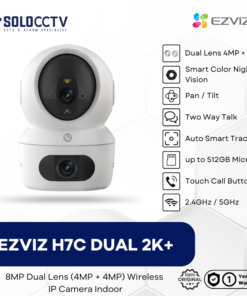 EZVIZ H7C Dual 2K+ Patrol Mode Pan/Tilt WiFi Indoor Camera