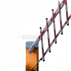 Nice Barrier Access ACDC-L RH + Fence