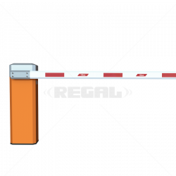 Nice Barrier Access ACDC-M LH + 4m Pole