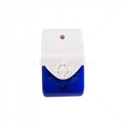 Siren and Strobe Combination Blue