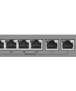 Reyee 6 Port Gigabit with 4 Port PoE 54W 1SFP Uplink Smart Managed Switch