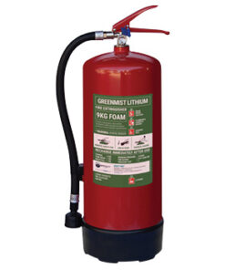 9KG GreenMist Lithium Extinguisher Filled