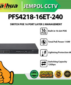 Dahua 16 Port PoE Switch